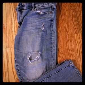 Women's ripped Midrise GAP 1969 jeans